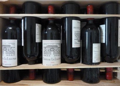 42/ 12 BOUTEILLES Château La Lagune 

Haut-Médoc...