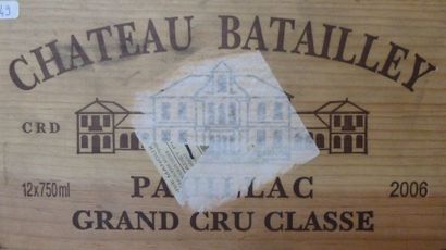49/ 12 BOUTEILLES Château Batailley 

Pauillac...