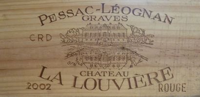50/ 12 BOUTEILLES Château La Louvière 

Pessac-Léognan...