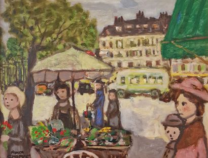 Roger CHAPUT (1909-1995)
La marchande de...
