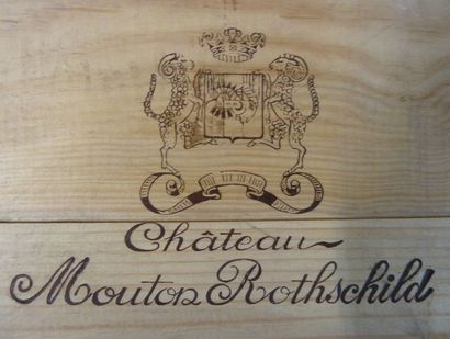 53/ 6 BOUTEILLES Château Mouton Rothschild...