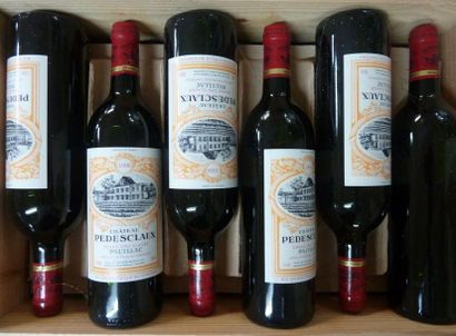 56/ 12 BOUTEILLES Château Pedesclaux

Pauillac-Médoc

1996

Bon...