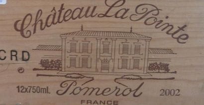 60/ 12 BOUTEILLES Château La Pointe 

Pomerol...
