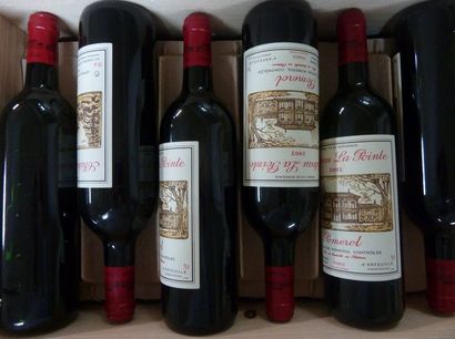 60/ 12 BOUTEILLES Château La Pointe 

Pomerol...