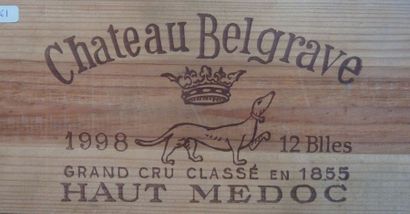61/ 12 BOUTEILLES Château Belgrave

Haut-Médoc...