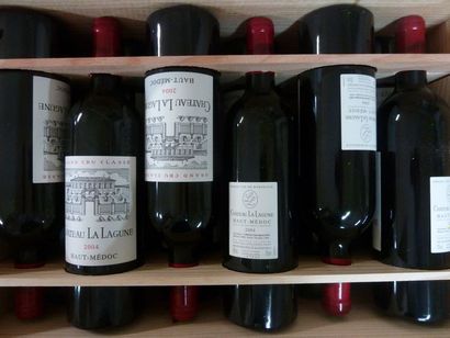 62/ 12 BOUTEILLES Château La Lagune 

Haut-Médoc...