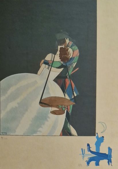 TITO (1877-1925)
Pierrot et Arlequin
2 ESTAMPES...