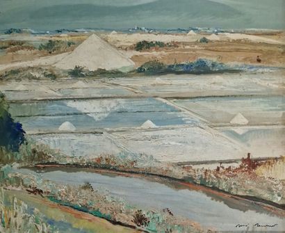 René RENAUD (1907-1191)
Marais salins
HUILE...