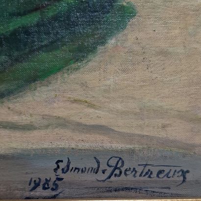 Edmond BERTREUX (1911-1991)
Printemps à Saint...