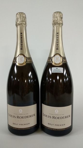 2 MAGNUMS Champagne Brut Louis ROEDERER

BE...