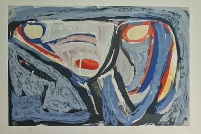 Bram VAN VELDE(1895-1981)
Composition
LITHOGRAPHIE...