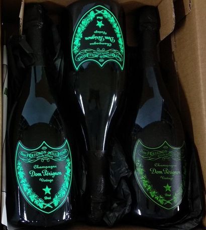 3 BOUTEILLES Champagne Label Vert 