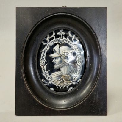 CUIVRE EMAILLE - LIMOGES, XIXEME SIECLE dans...