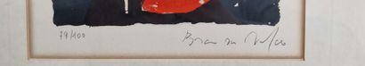 Bram VAN VELDE (1895-1981)
Composition tryptique
3...