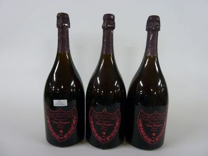 3 MAGNUMS Champagne Rosé Luminous 