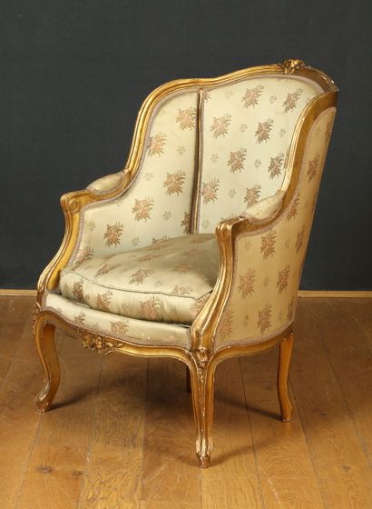 BERGERE de Style Louis XV, Début du XXème...