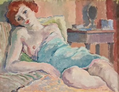 Pierre-Ernest KOHL (1897-1985)
Jeune rousse...