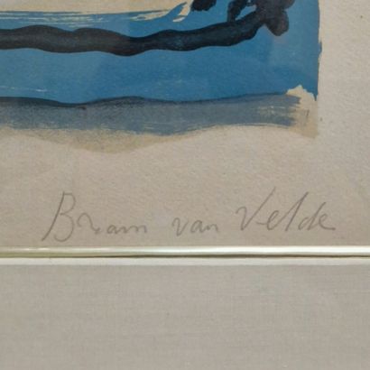 Bram VAN VELDE (1895-1981)
Composition -...