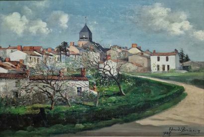 Edmond BERTREUX (1911-1991)
Printemps à Saint...