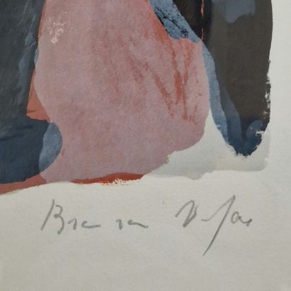 Bram VAN VELDE (1895-1981)
Composition
LITHOGRAPHIE
Signée...