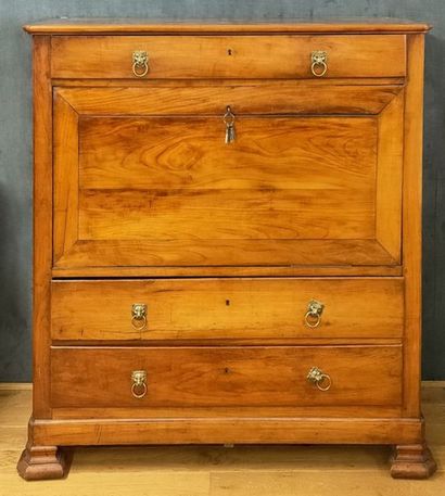 LARGE SECRETAIRE du Premier Tiers du XIXème...
