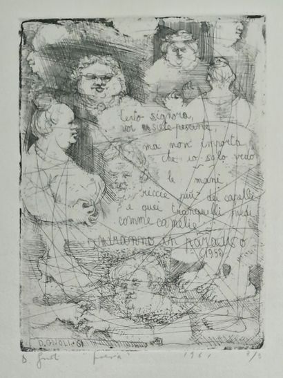 Domenico GNOLI (1933-1970)
Signora B - Poesia...