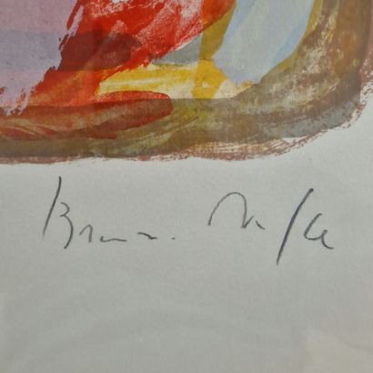 Bram VAN VELDE (1895-1981)
Composition
LITHOGRAPHIE
Signée...