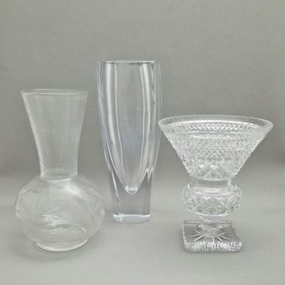 3 VASES de la Seconde Moitié du XXème Siècle...
