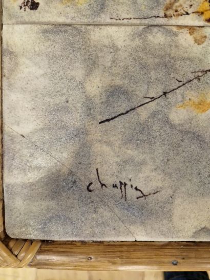 AUDOUX-MINET et Georges CHASSIN - DEUX TABLES...
