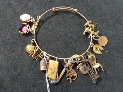 BRACELET RIGIDE de la Deuxième moitié du...