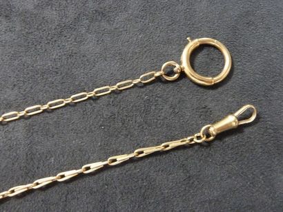 LOT DE 2 CHAINES GILETIERES Début XXème Siècle...