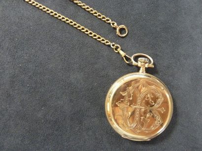 MONTRE GOUSSET DE LA FIN DU XIXème Siècle...