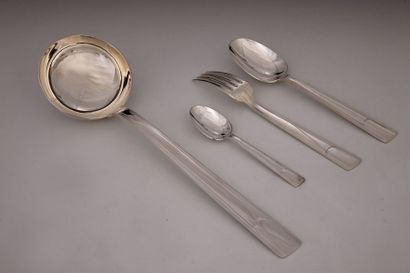 CHRISTOFLE MODELE GABON - MENAGERE DE COUVERTS...
