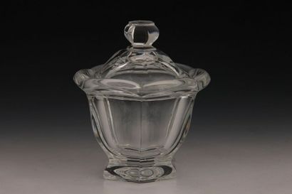 BACCARAT - SUCRIER en cristal taillé Moderne...