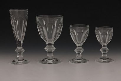 BACCARAT MODELE HARCOURT - SERVICE DE VERRES...