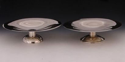 CHRISTOFLE - 2 GRANDES COUPES A FRUITS sur...