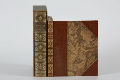 LOT DE 2 volumes

a) VALLES (Jules). L'Enfant....