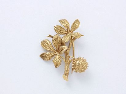 HERMÈS PARIS

Clip de revers en or 750 millièmes...