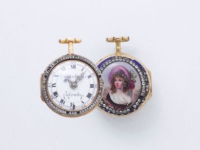 ABRAHAM COLOMBY

Petite montre de poche en...