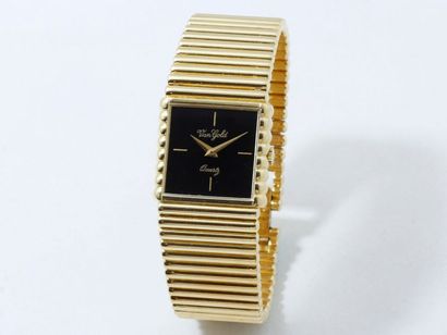 Montre bracelet d'homme en or 750 millièmes,...