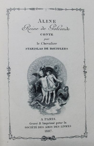 BOUFFLERS (Chevalier de). Aline, Reine de...