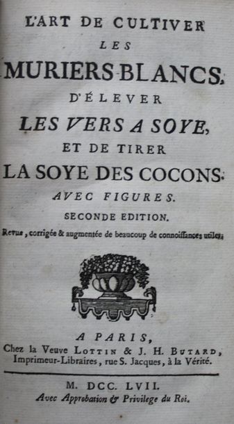 L'Art de cultiver les Muriers blancs, d'élever...