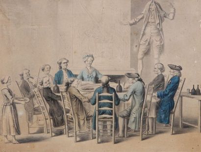 ECOLE FRANCAISE Fin du XVIIIème Siècle

Assemblée...