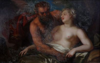 ECOLE FRANCAISE Vers 1750

Jupiter et Antiope...