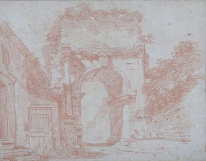 ECOLE FRANCAISE du XVIIIème Siècle

Ruines...