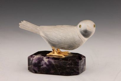 STATUETTE D'OISEAU Moderne

Cristal de roche,...