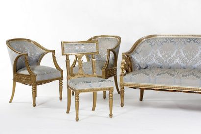 MOBILIER DE SALON 

Style Empire - Début...