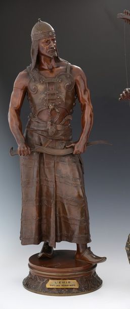 Georges Charles COUDRAY (actif c.1883-c.1932)

L'Emir

Bronze...