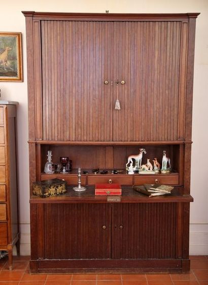 ARMOIRE-SECRÉTAIRE 

Fin de l'Epoque Louis...