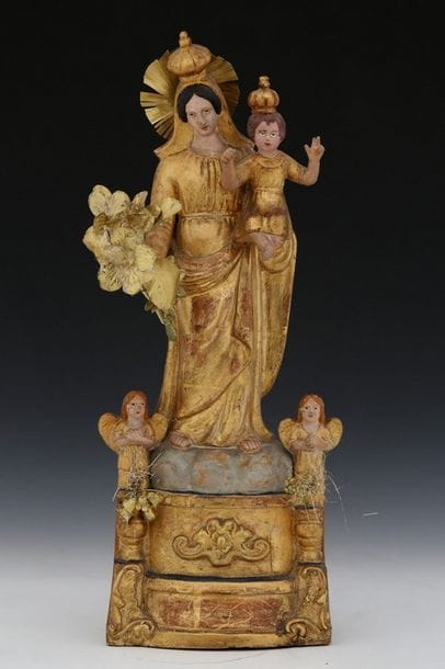 SANTIBELLI 

Provence XIXème Siècle

VIERGE...